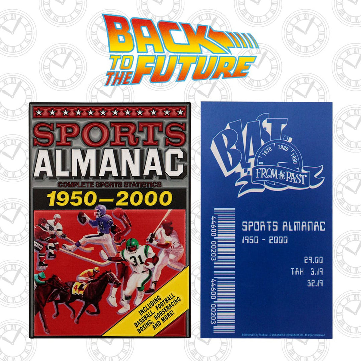 Produktbild Zurück in die Zukunft Metallbarren Sport Almanac Limited Edition
