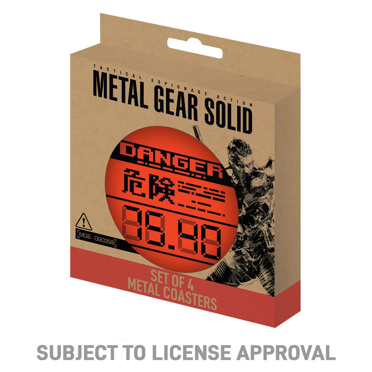 Product image Metal Gear Solid Coasters 4-Pack