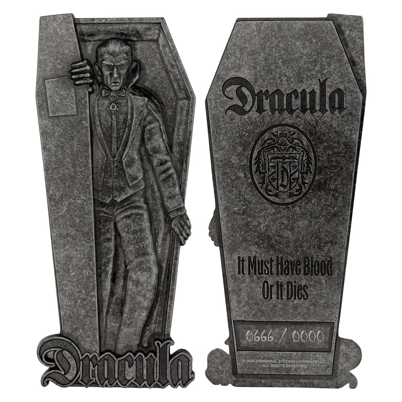 Produktbild Universal Monsters Metallbarren Dracula Limited Edition