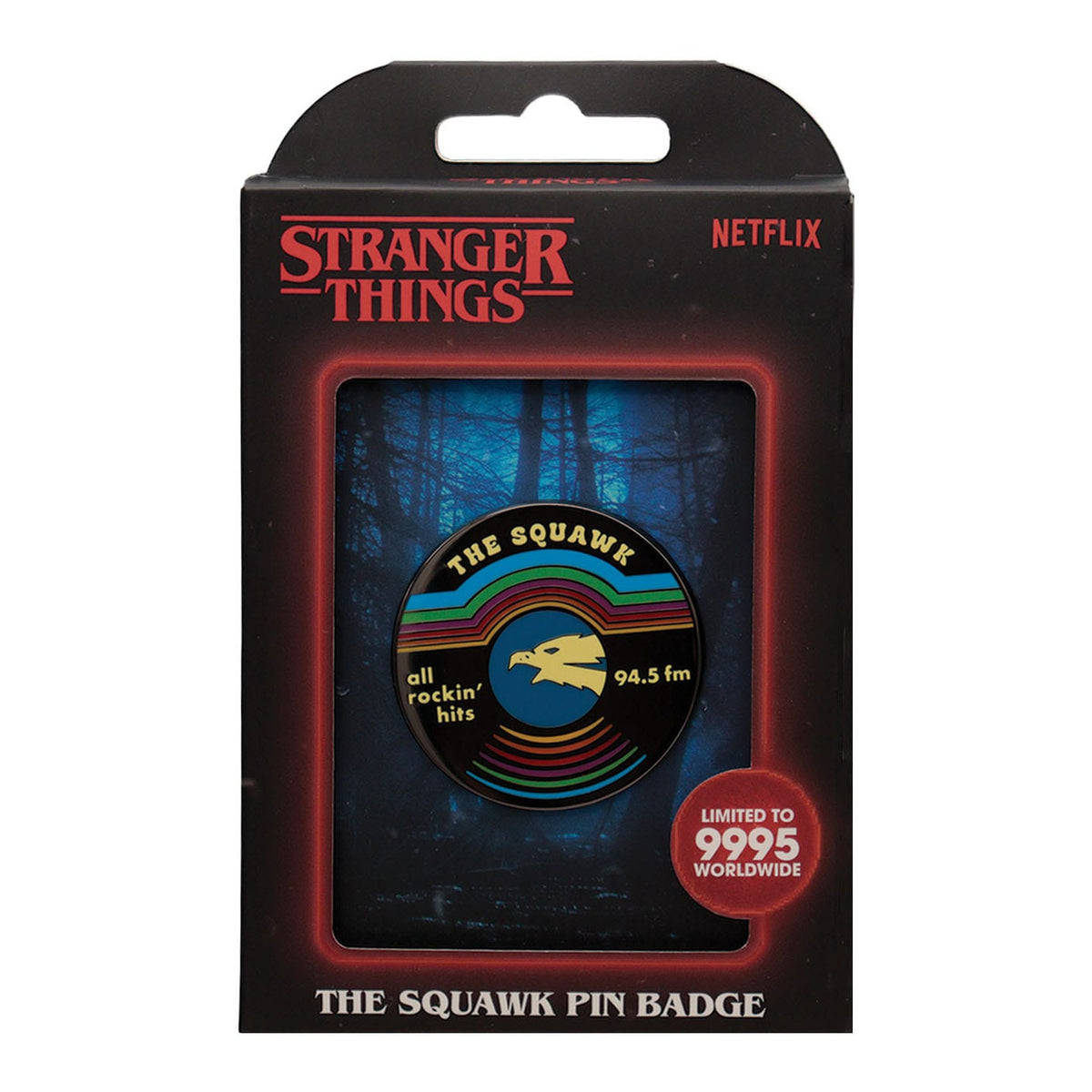 Produktbild Stranger Things Ansteck-Pin The Squawk Limited Edition