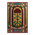 Produktbild Stranger Things Resinschild Creel House Stained Glass Window