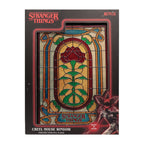 Produktbild Stranger Things Resinschild Creel House Stained Glass Window