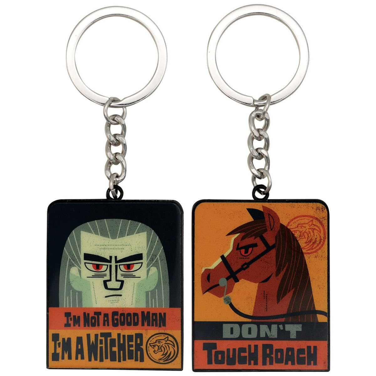 Produktbild The Witcher Schlüsselanhänger Witcher & Roach Limited Edition