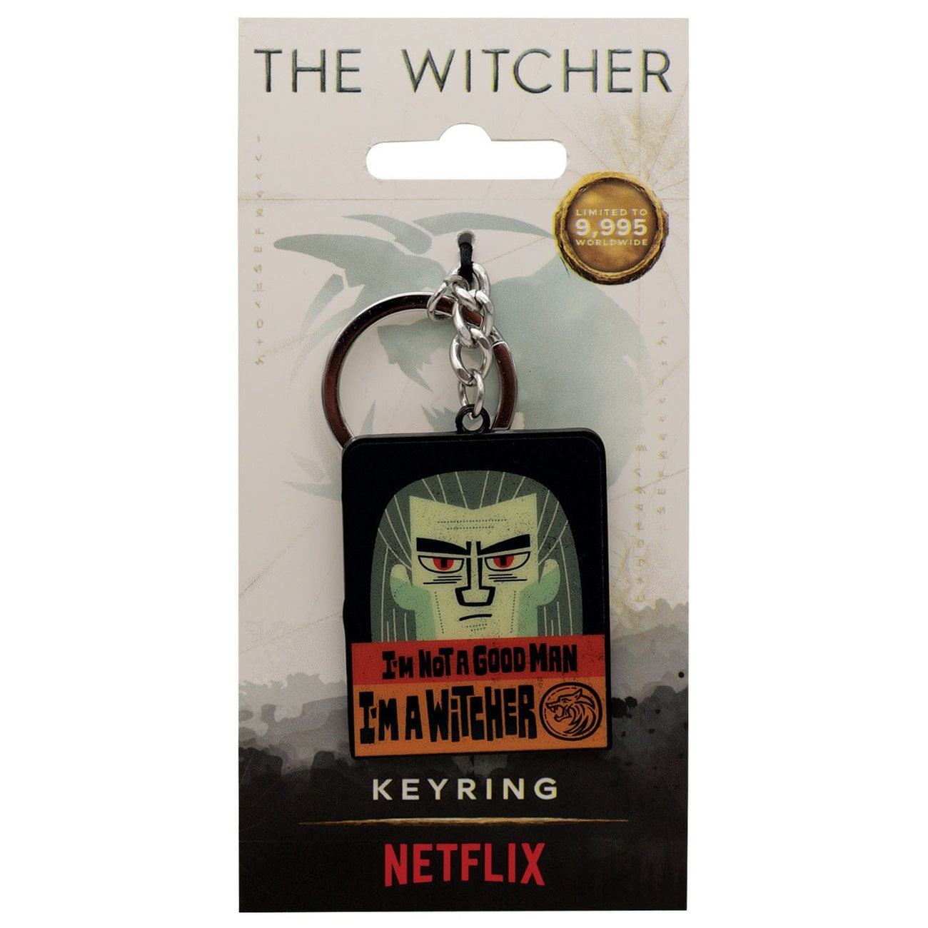 Produktbild The Witcher Schlüsselanhänger Witcher & Roach Limited Edition
