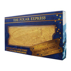 Produktbild Der Polarexpress Replik Train Ticket 24k Gold Plated Limited Edition