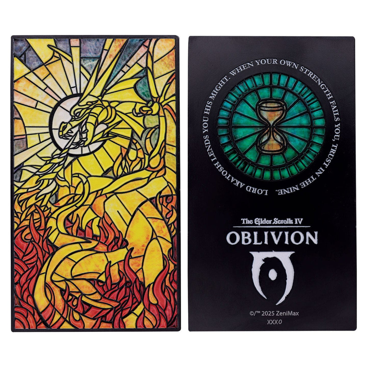 Produktbild The Elder Scrolls IV: Oblivion Metallbarren Akatosh