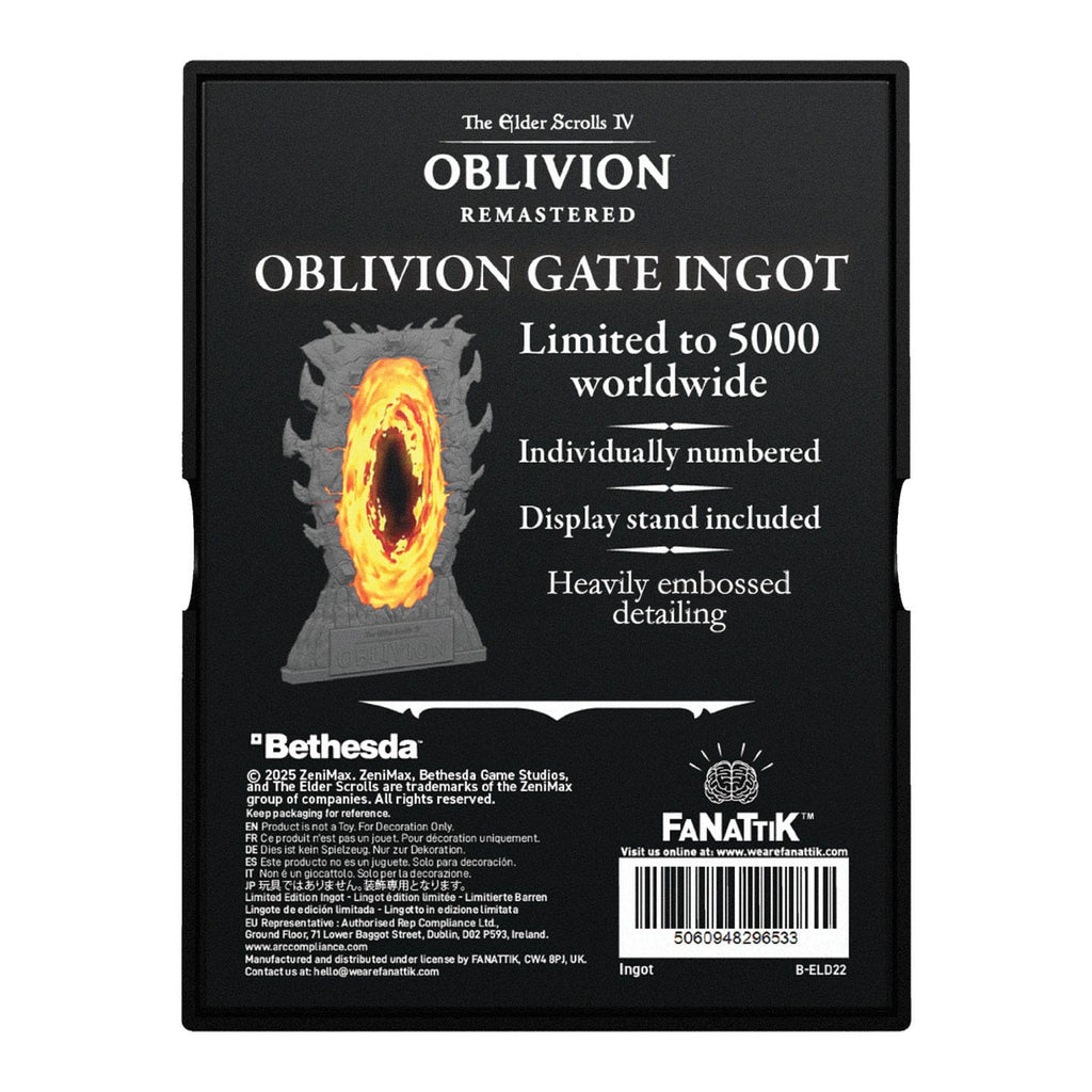 Produktbild The Elder Scrolls IV: Oblivion Metallbarren Gates