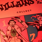 Produktbild DC Comis Kunstdruck 90th Anniversary Villains Limited Edition 42 x 30 cm