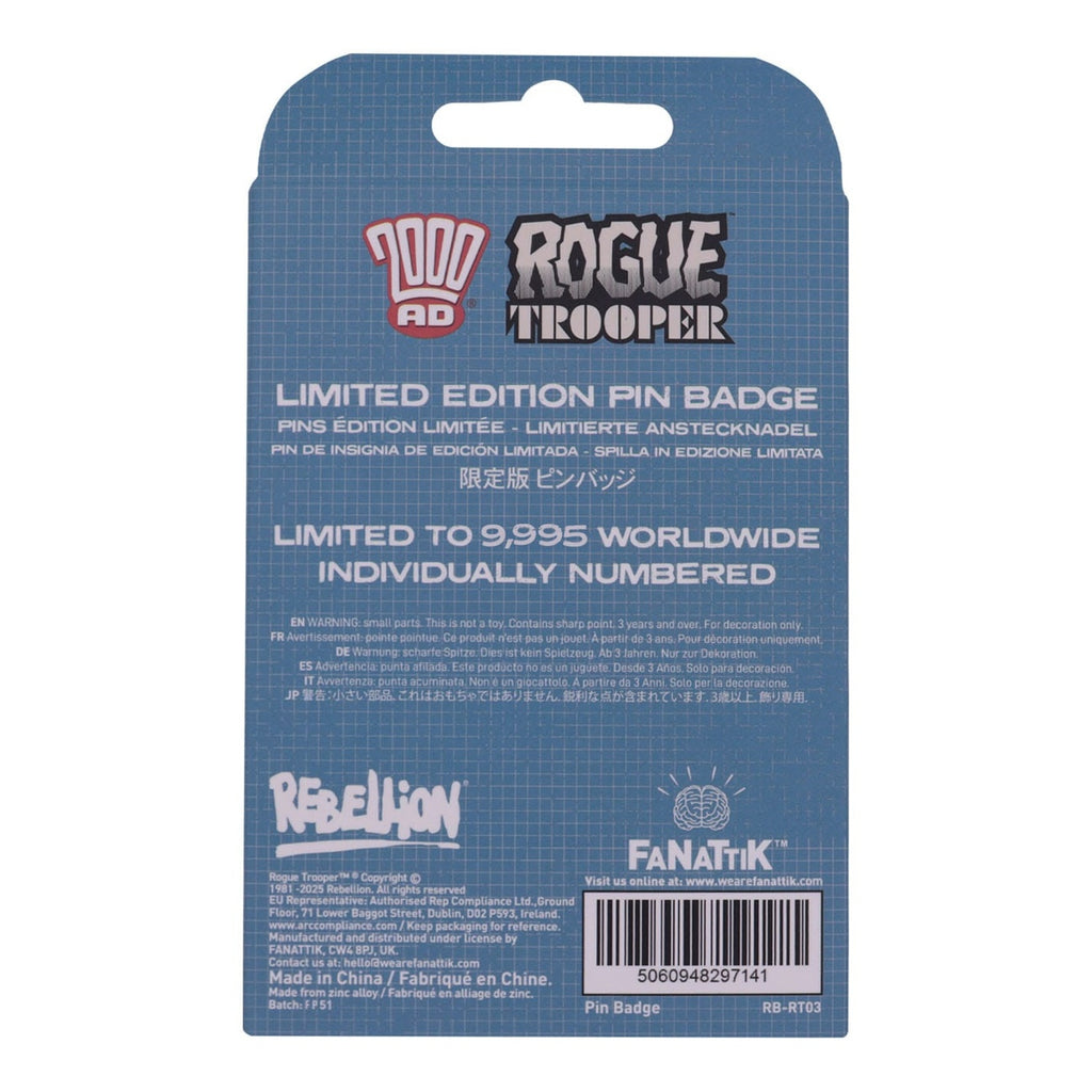Produktbild 2000 AD Ansteck-Pin Rogue Trooper GI Limited Edition