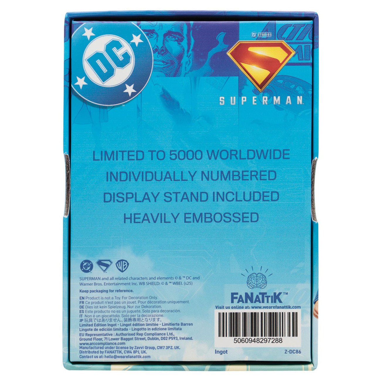 Produktbild Superman 2025 Metallbarren Last Son of Krypton Limited Edition
