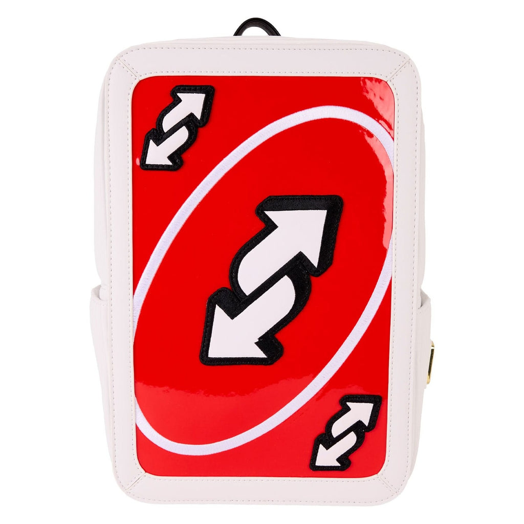 Produktbild Mattel Classic by Loungefly Mini Rucksack UNO Reverse Card