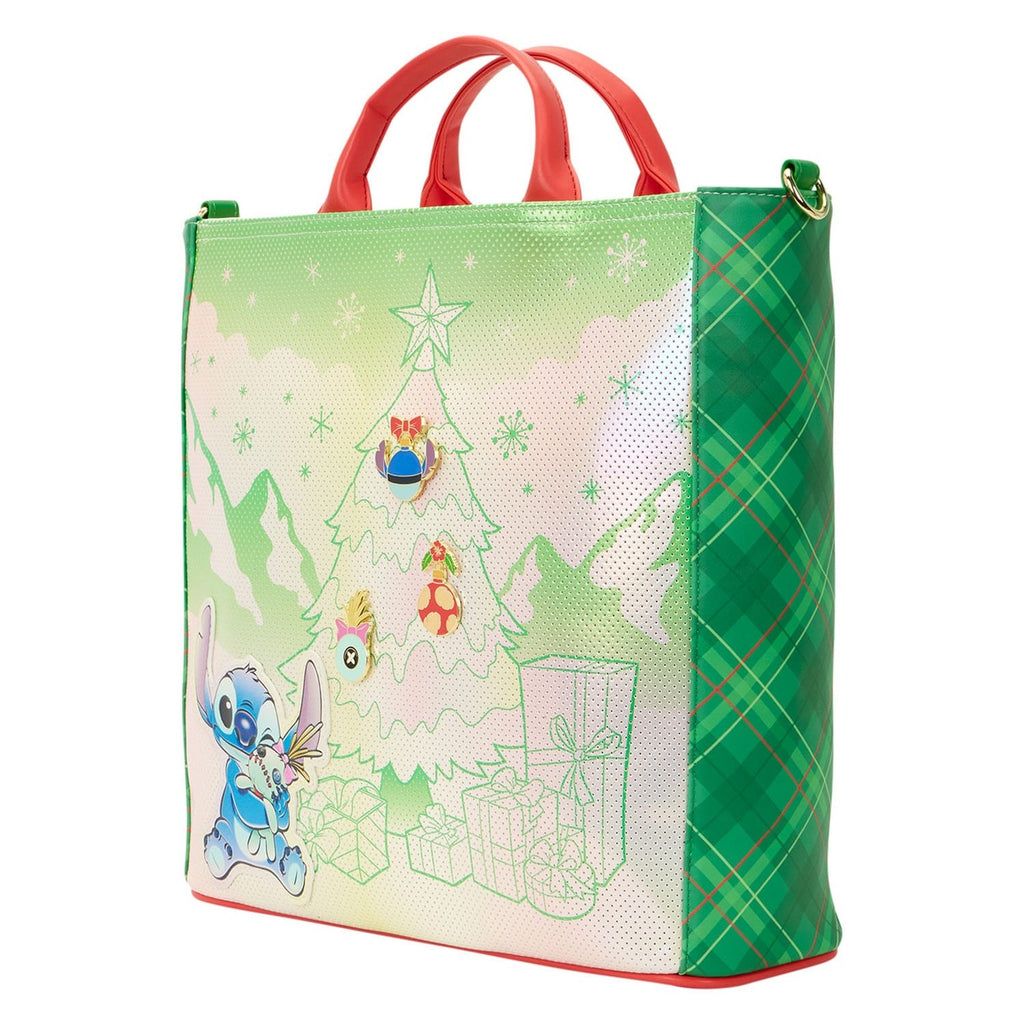 Produktbild Disney by Loungefly Tragetasche Lilo&Stitch Holiday