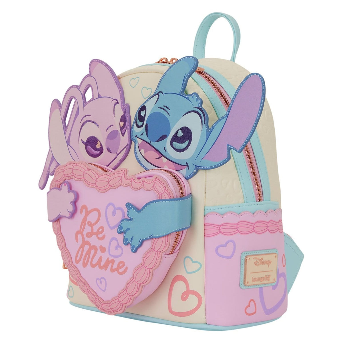 Produktbild Lilo & Stitch by Loungefly Mini Rucksack Be Mine