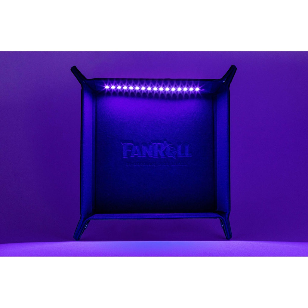 Produktbild FanRoll Shadowlight Faltbarer Blacklight Würfelteller Black