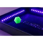 Produktbild FanRoll Shadowlight Faltbarer Blacklight Würfelteller Black