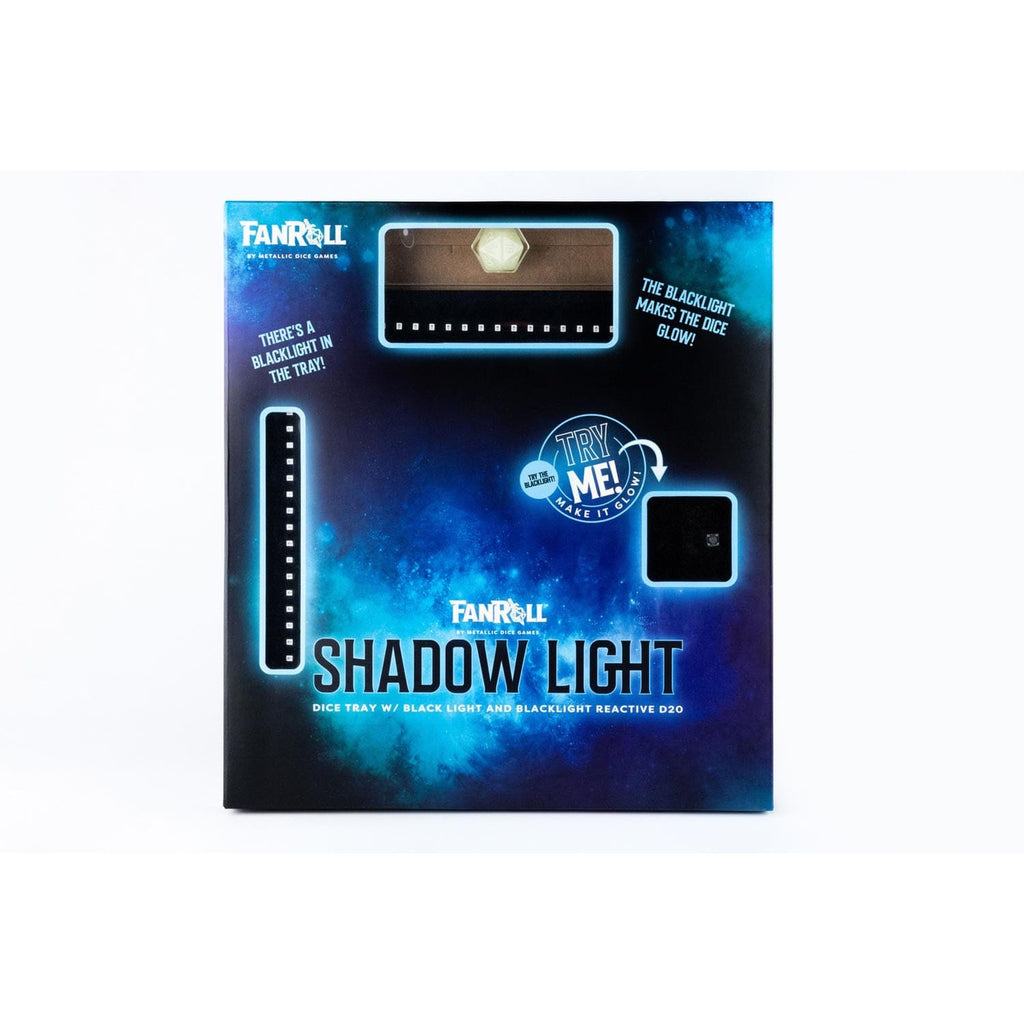 Produktbild FanRoll Shadowlight Faltbarer Blacklight Würfelteller Black