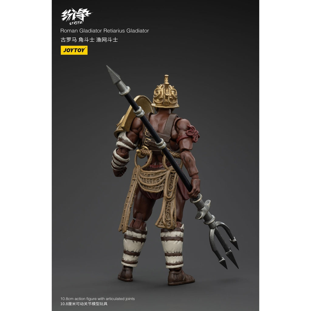Produktbild Strife Actionfigur 1/18 Roman Gladiator Retiarius Gladiator 11 cm