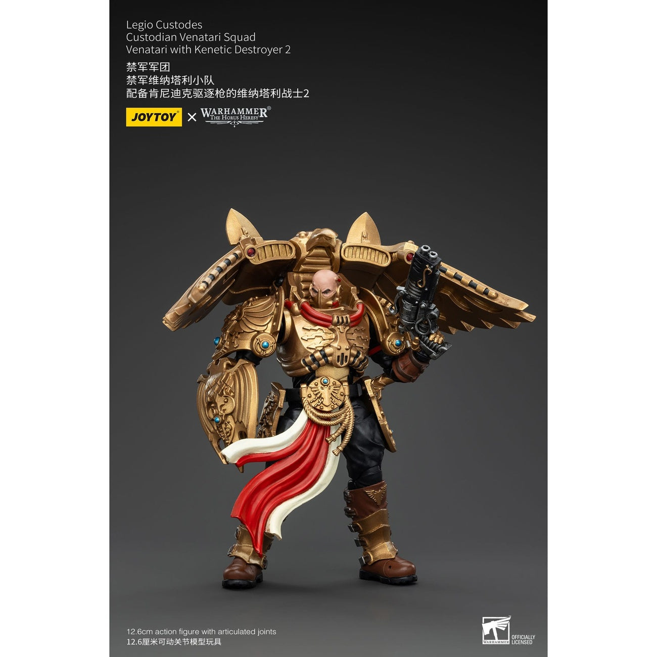 Produktbild Warhammer The Horus Heresy Actionfigur 1/18 Legio Custodes Custodian Venatari Squad Venatari with Kenetic Destroyer 2 13