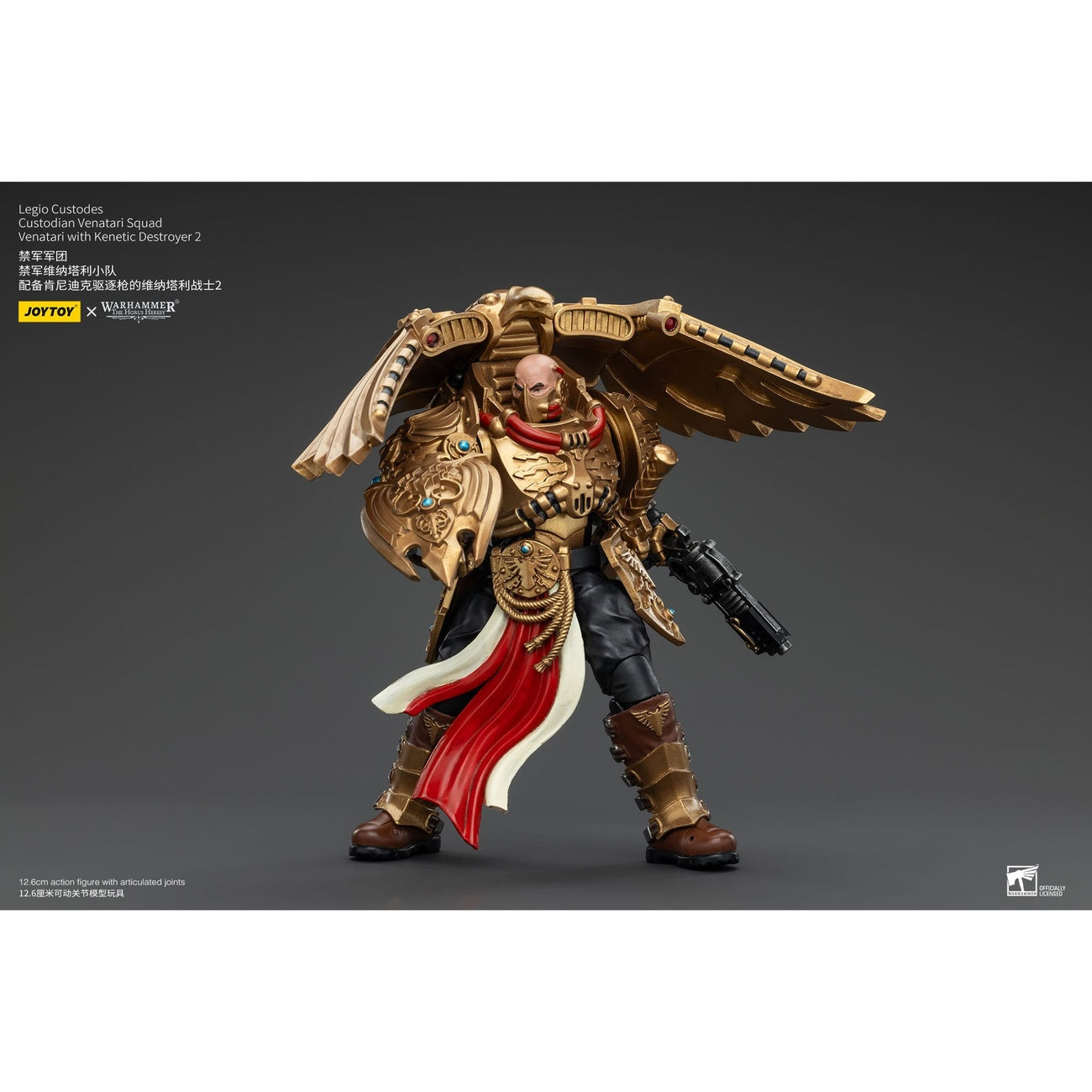 Produktbild Warhammer The Horus Heresy Actionfigur 1/18 Legio Custodes Custodian Venatari Squad Venatari with Kenetic Destroyer 2 13