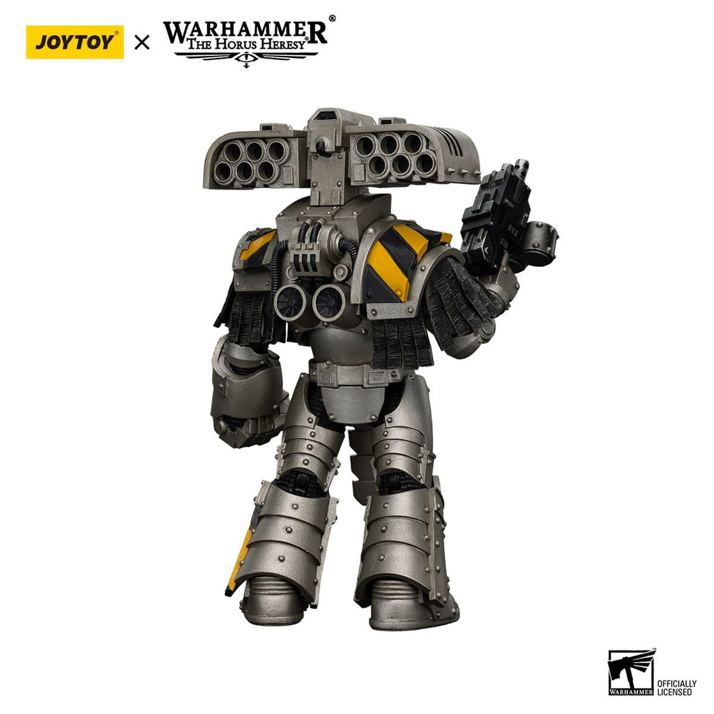 Produktbild Warhammer The Horus Heresy Actionfigur 1/18 lron Warriors Tyrant Siege Master Terminator with Rocket launcher 14 cm
