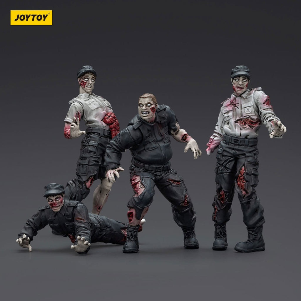 Produktbild Zombie Dark Source Actionfiguren 4er-Pack Security Guards 8 cm