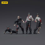 Produktbild Zombie Dark Source Actionfiguren 4er-Pack Security Guards 8 cm