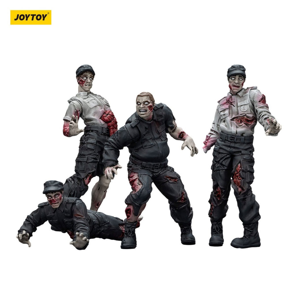 Produktbild Zombie Dark Source Actionfiguren 4er-Pack Security Guards 8 cm