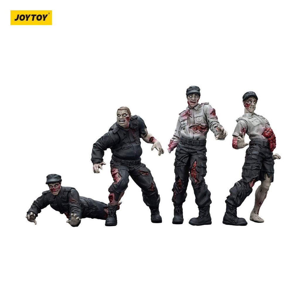 Produktbild Zombie Dark Source Actionfiguren 4er-Pack Security Guards 8 cm