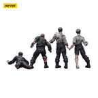 Produktbild Zombie Dark Source Actionfiguren 4er-Pack Security Guards 8 cm