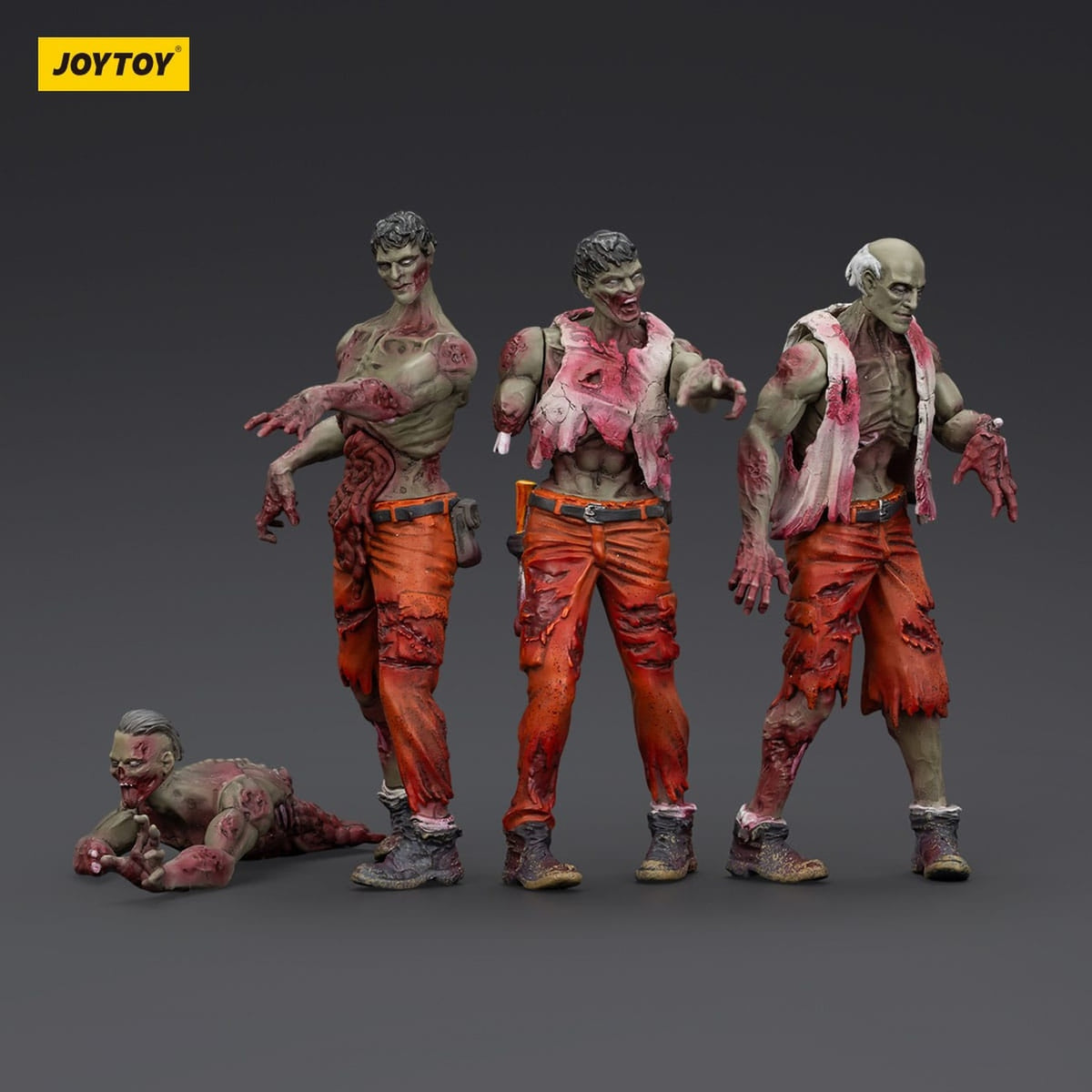 Produktbild Zombie Dark Source Actionfiguren 4er-Pack Mechanic Team 8 cm