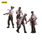 Produktbild Zombie Dark Source Actionfiguren 4er-Pack Scientists (Male) 8 cm