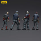 Product image Zombie Dark Source Action Figures 4-Pack Police (Male) 8 cm