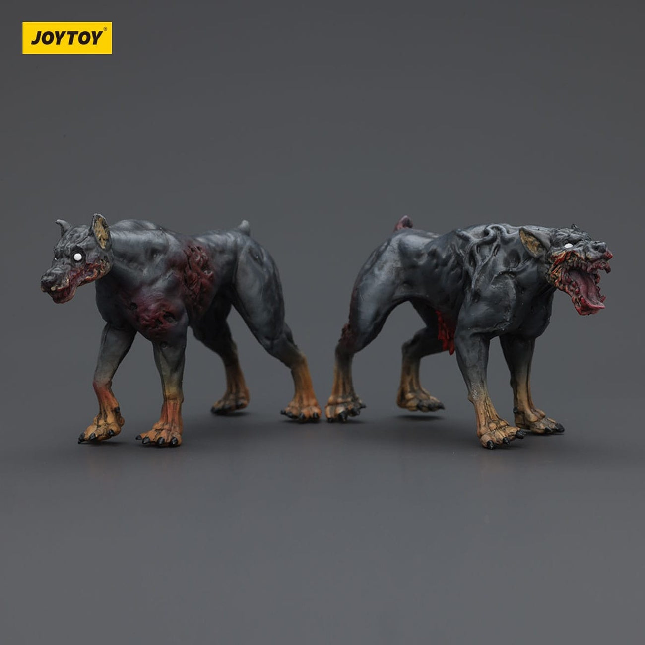 Produktbild Zombie Dark Source Actionfiguren 2er-Pack Police Dogs 8 cm