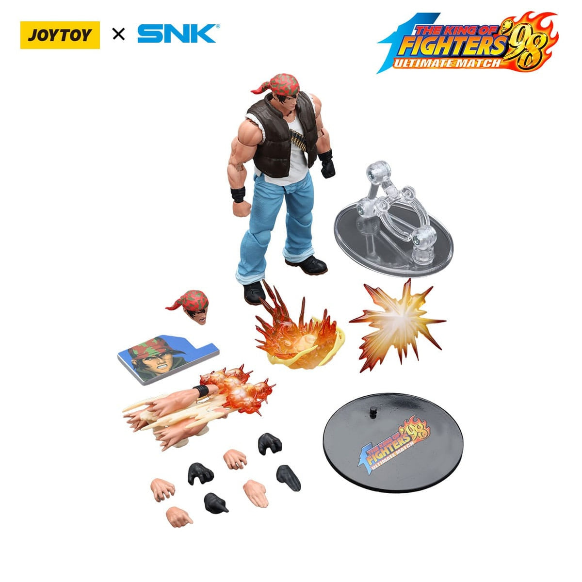 Produktbild The King Of Fighters '98 Actionfigur Hero Team Ralf Jones 12 cm