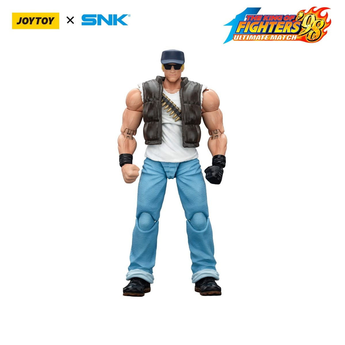 Produktbild The King Of Fighters '98 Actionfigur Hero Team Clark Still 12 cm