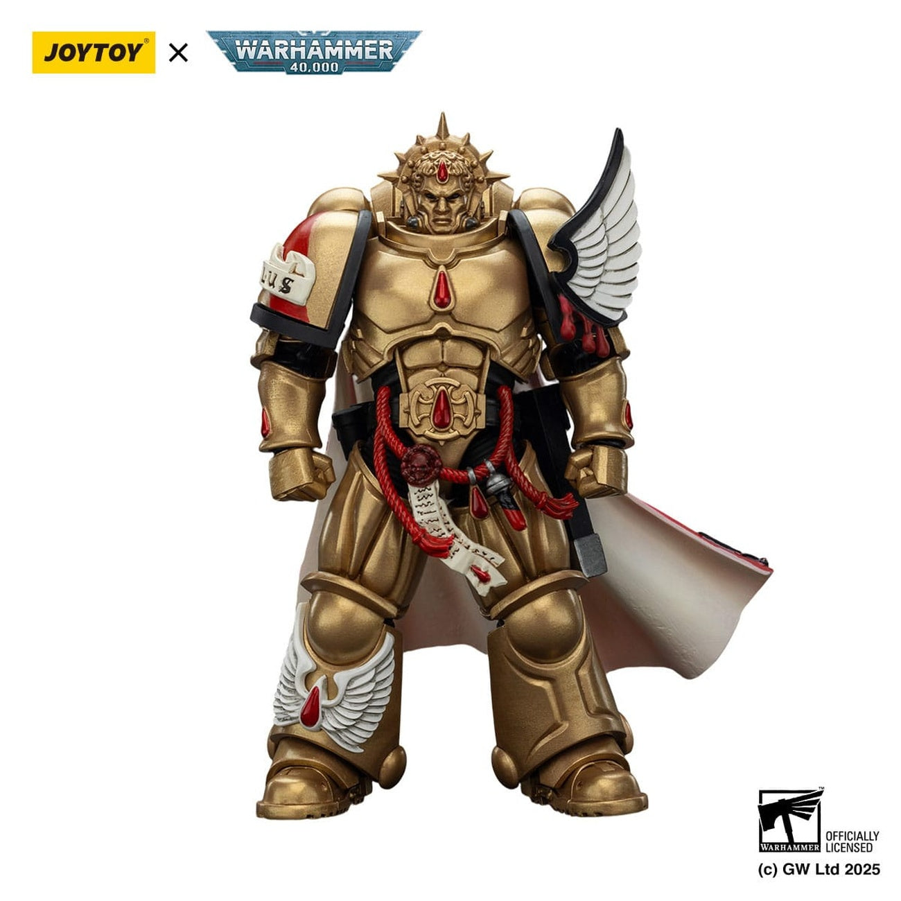 Produktbild Warhammer 40,000: Combat Patrol Blood Angels Actionfigur Captain with Heavy Bolt Pistol & Power Sword 20 cm