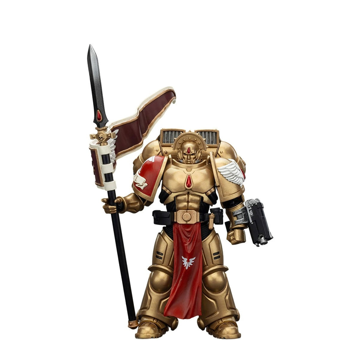 Produktbild Warhammer 40,000: Combat Patrol Blood Angels Actionfigur Sanguinary Guard 3 with Angelus Boltgun and Encarmine Spear 20