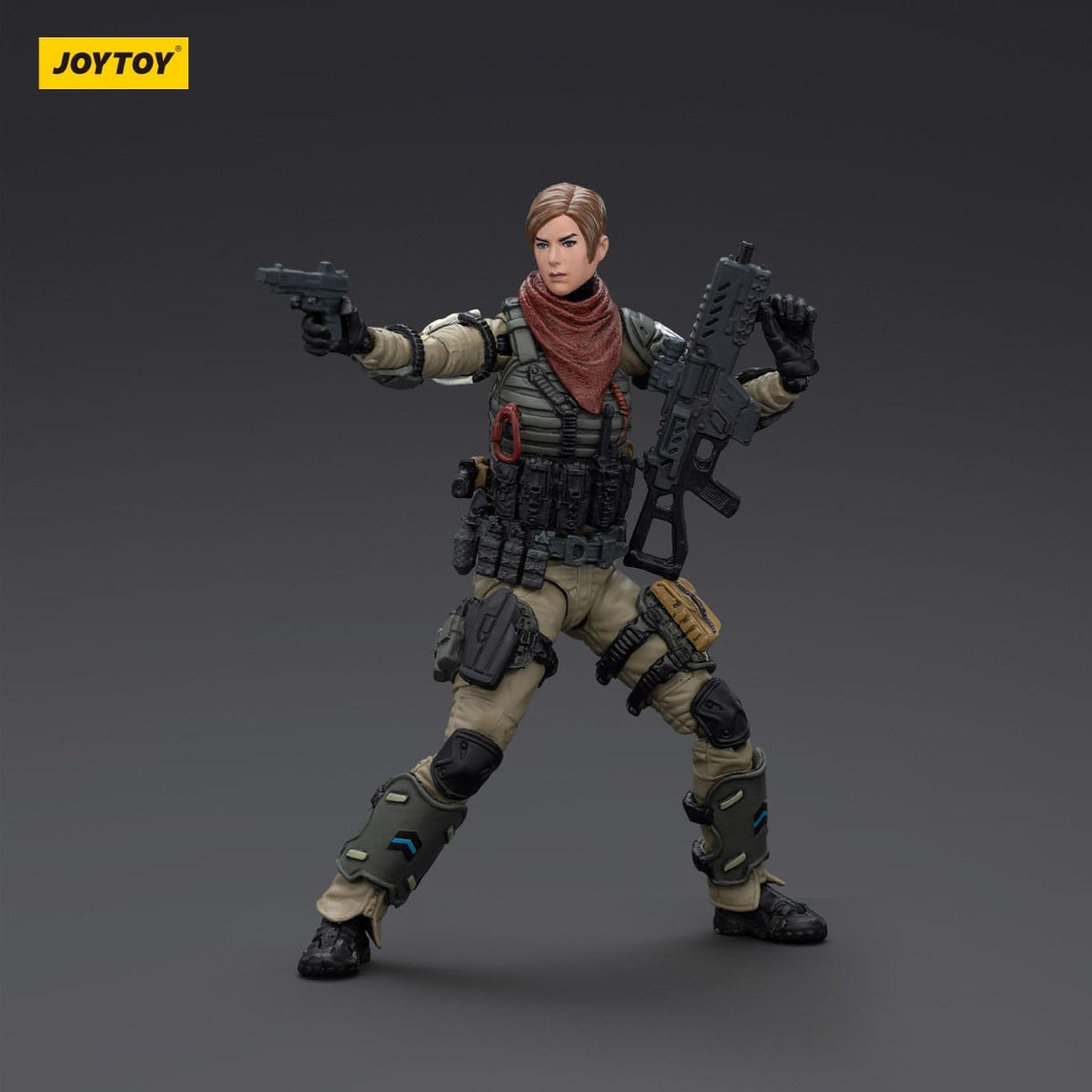 Product image APOC Series Dark Source Action Figure Stellar Scar Assault Team Gravelgold 11 cm