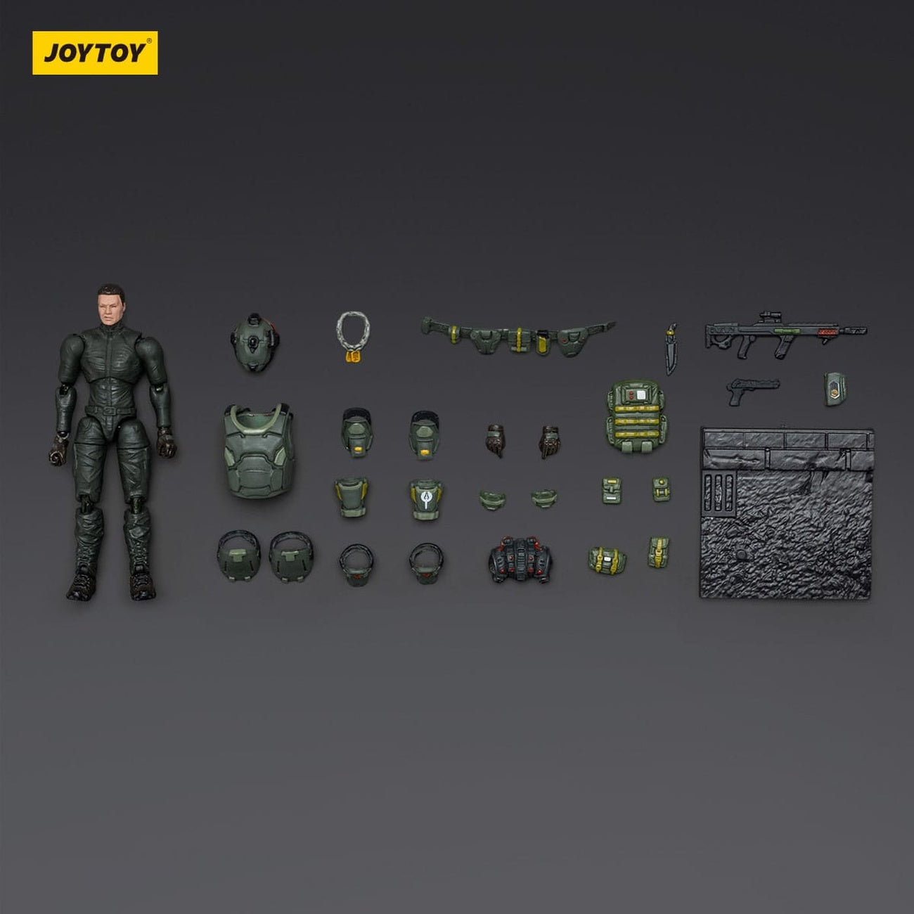 Produktbild Steel Ride Corps Dark Source Actionfigur Assaulter Karl 7 cm