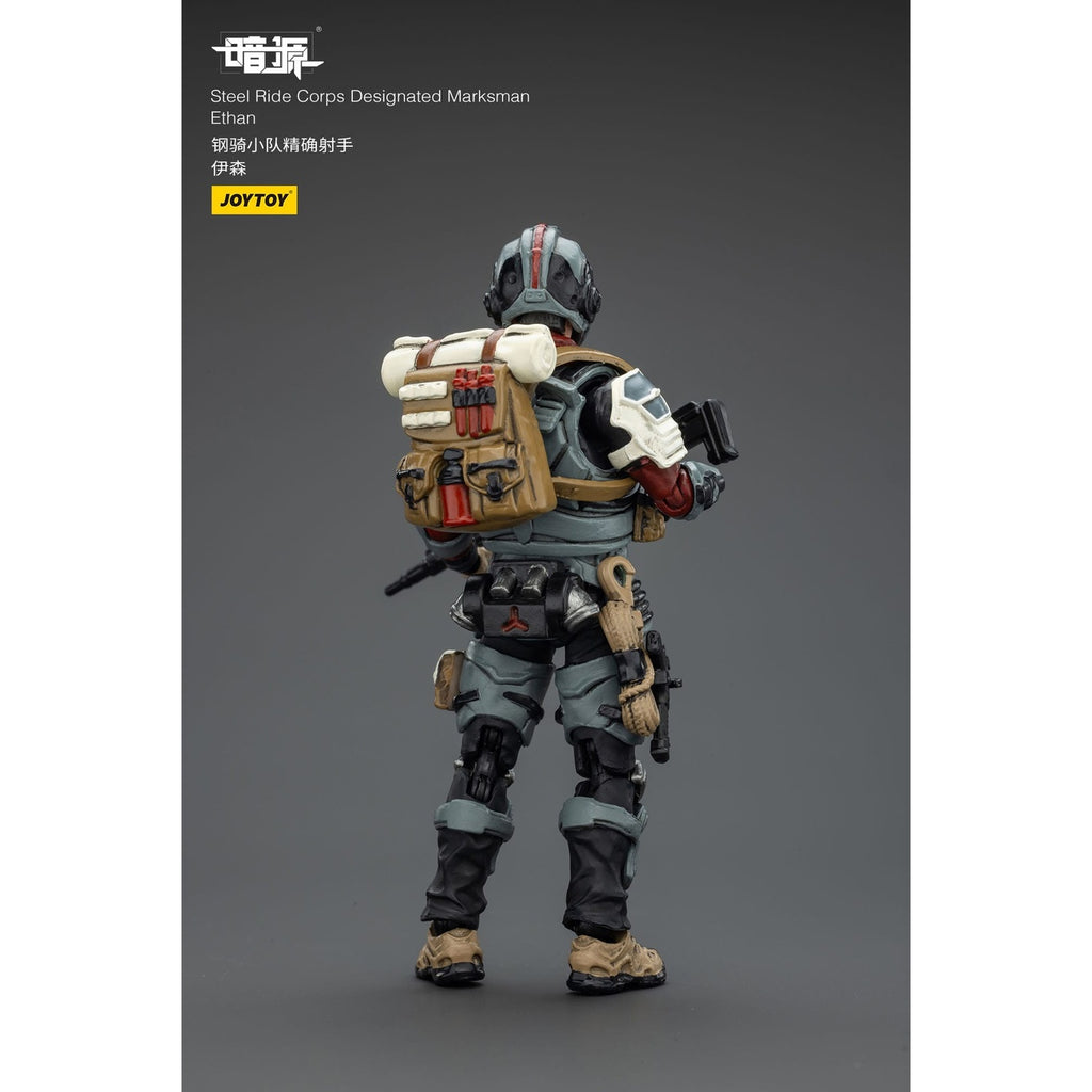 Produktbild Steel Ride Corps Dark Source Actionfigur Designated Marksman Ethan 7 cm
