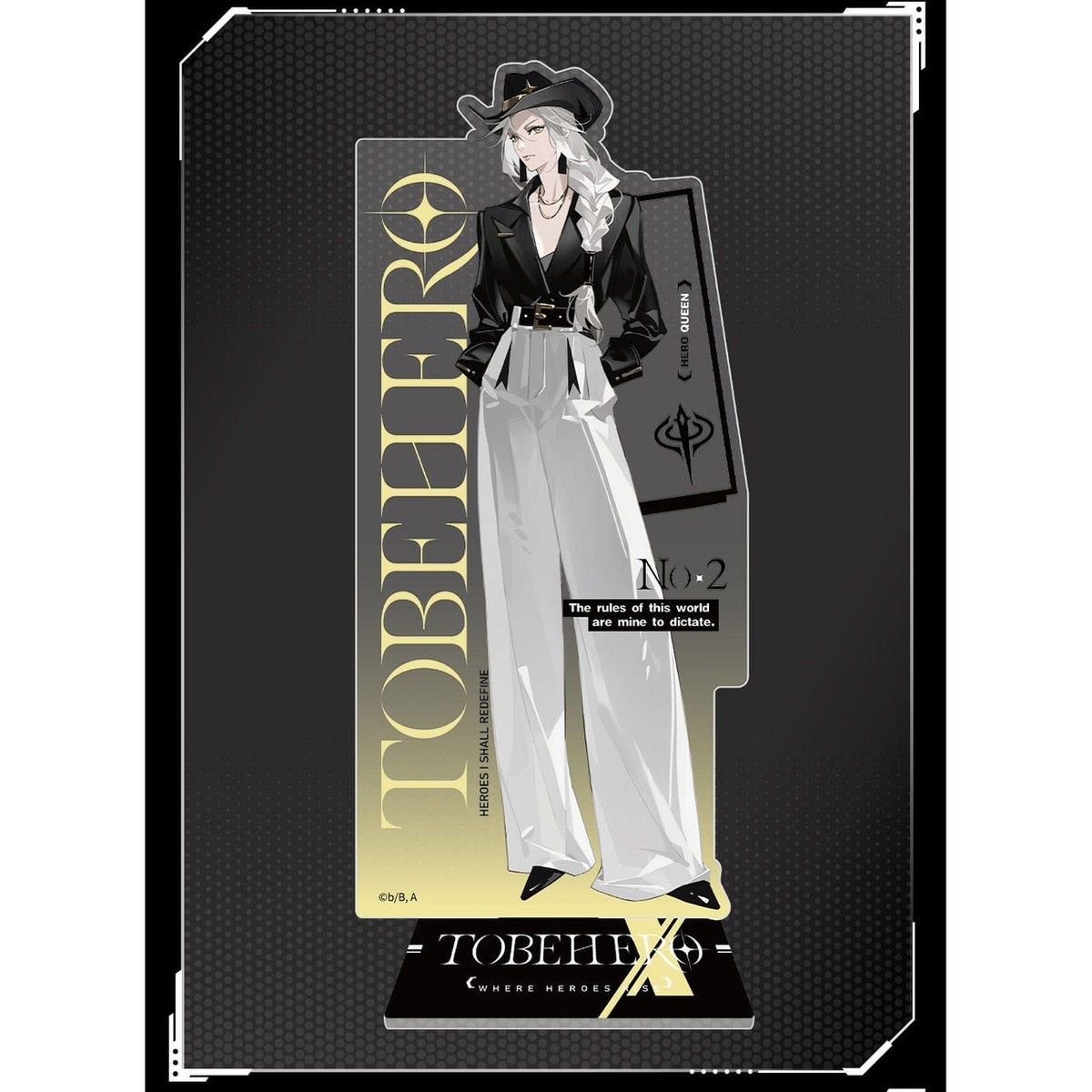 Produktbild To Be Hero X Acryl-Aufsteller Hero Show Series Queen 17 cm