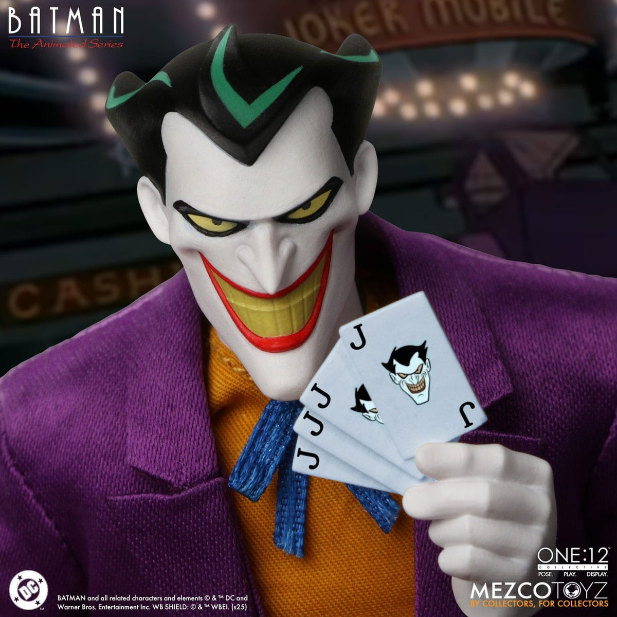 Produktbild Batman: The Animated Series Actionfigur 1/12 The Joker 17 cm