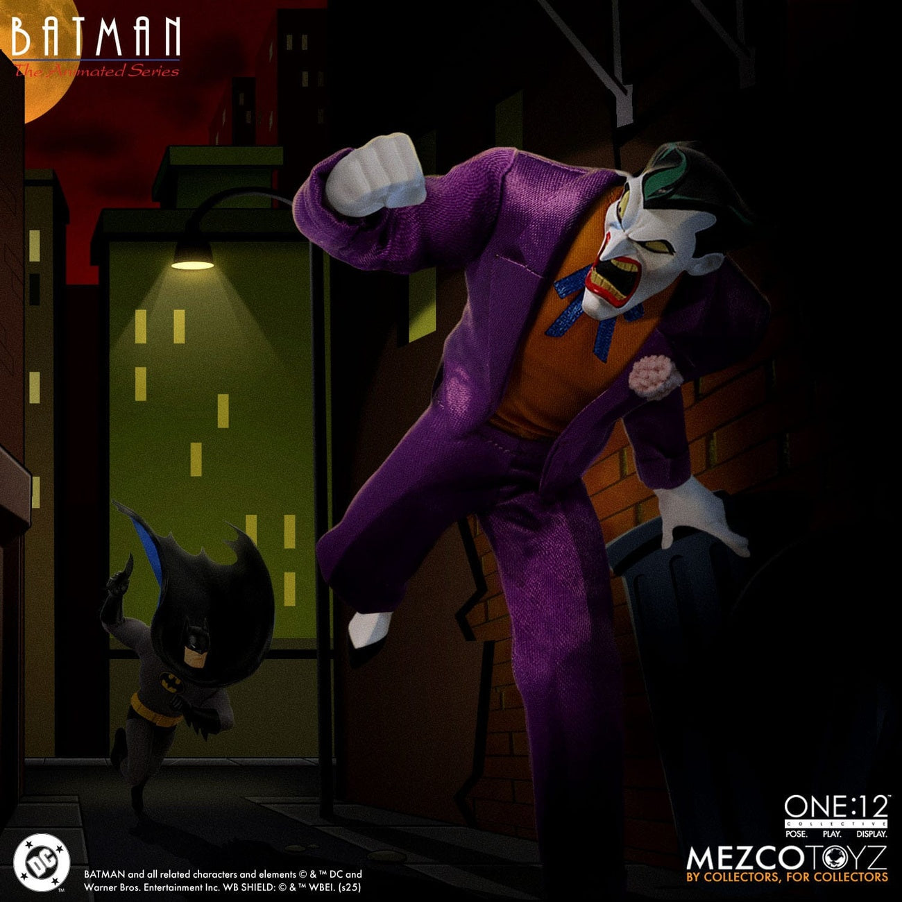 Produktbild Batman: The Animated Series Actionfigur 1/12 The Joker 17 cm