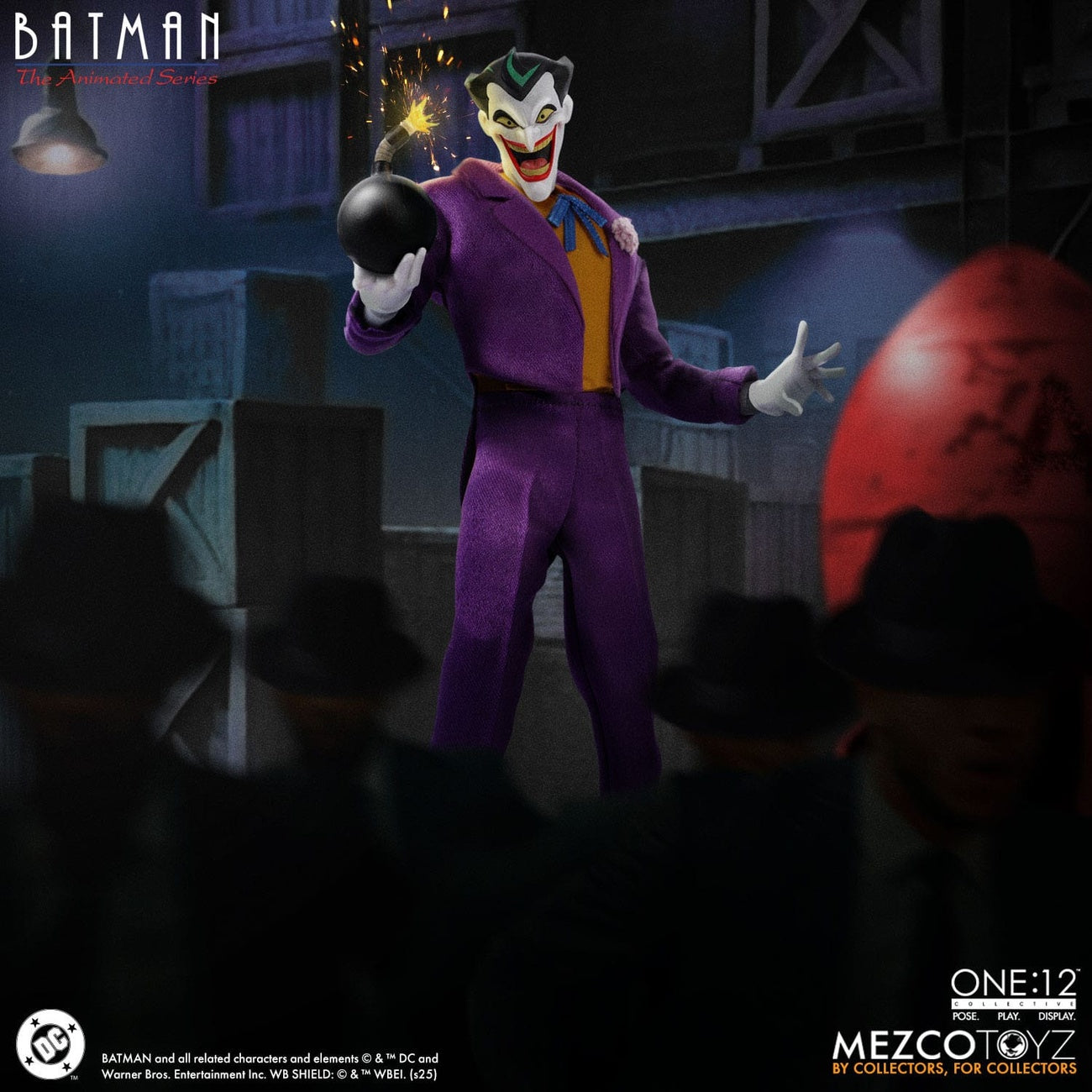 Produktbild Batman: The Animated Series Actionfigur 1/12 The Joker 17 cm