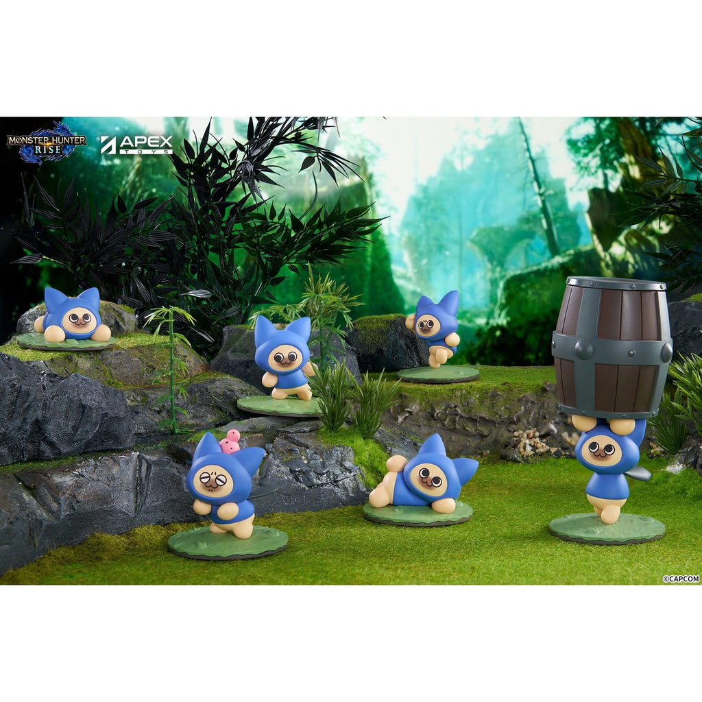 Monster Hunter Rise Sammelfiguren 6er-Pack Felyne Cat