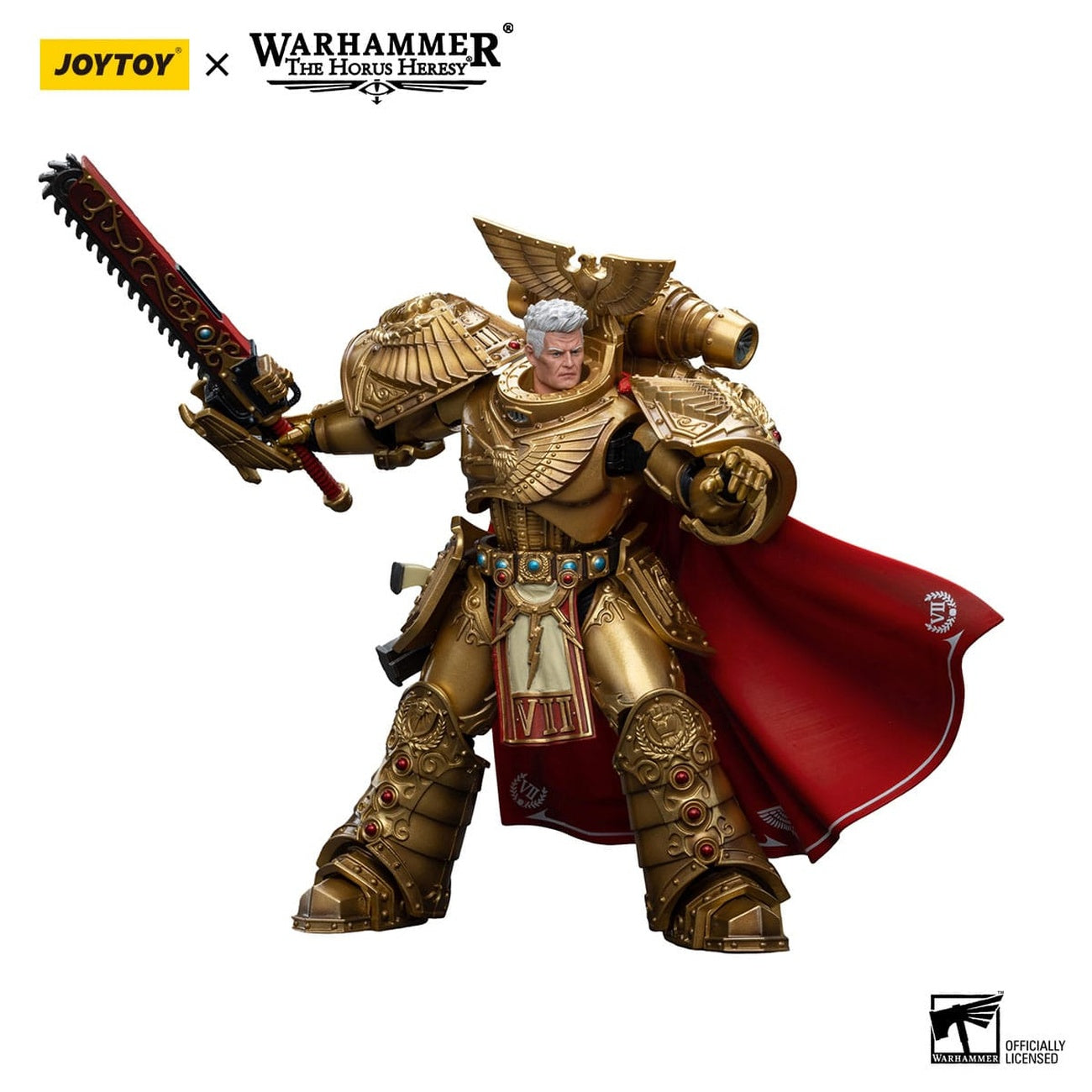 Produktbild Warhammer The Horus Heresy Actionfigur 1/18 Imperial Fists Rogal Dorn Primarch of the 7th Legion 12 cm