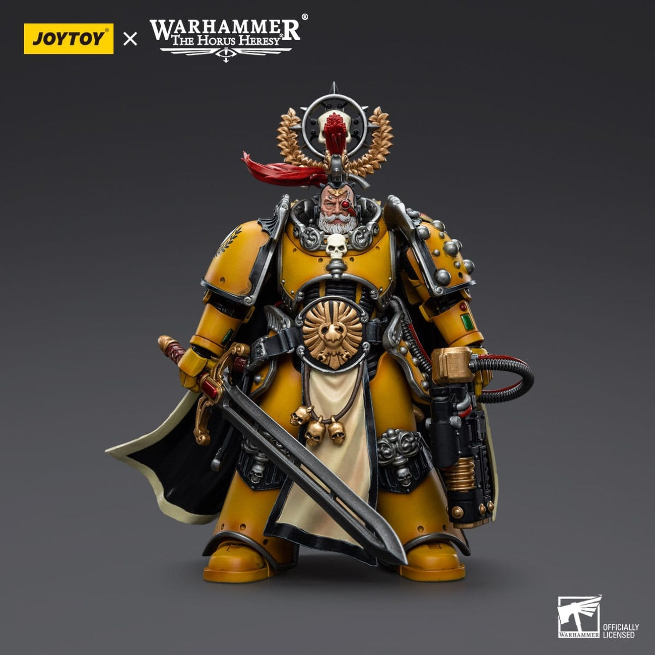 Produktbild Warhammer The Horus Heresy Actionfigur 1/18 Imperial Fists Legion Praetor with Power Sword 12 cm