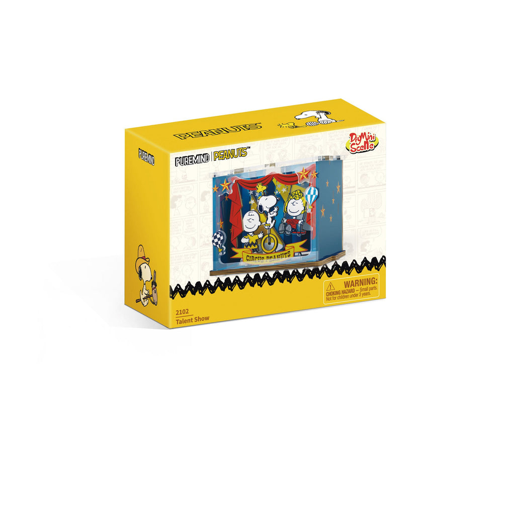 Produktbild Die Peanuts Puremind DIY Bauset Mini Scene Talent Show