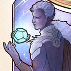 Produktbild Critical Role Kunstdruck Matthew Mercer: 10th Anniversary Art Nouveau Illustrations 46 x 28 cm - ungerahmt