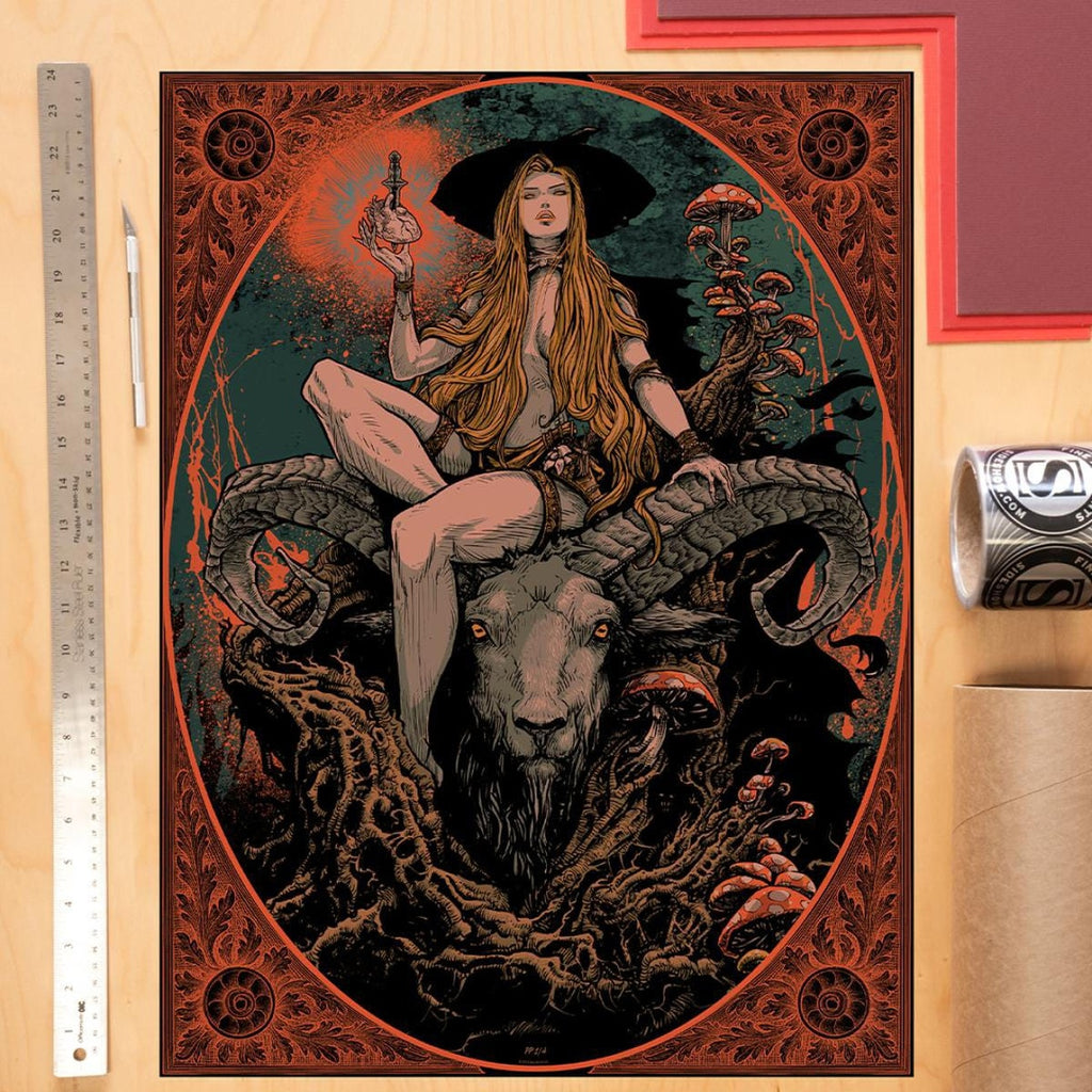 Produktbild Sideshow Originals Kunstdruck The Witch of the Woods 61 x 46 cm - ungerahmt